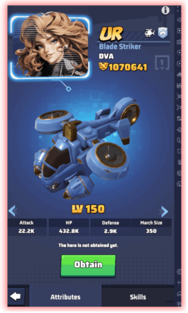 라스터워 서바이벌 시즌2 블레이드스트라이커 이미지