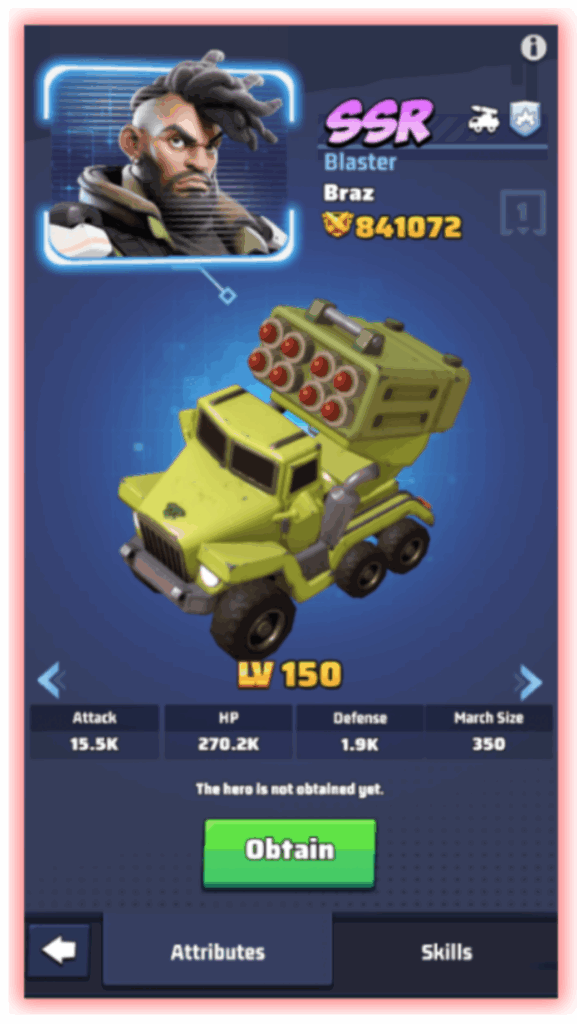 라스터워 서바이벌 시즌2 블라스터 이미지