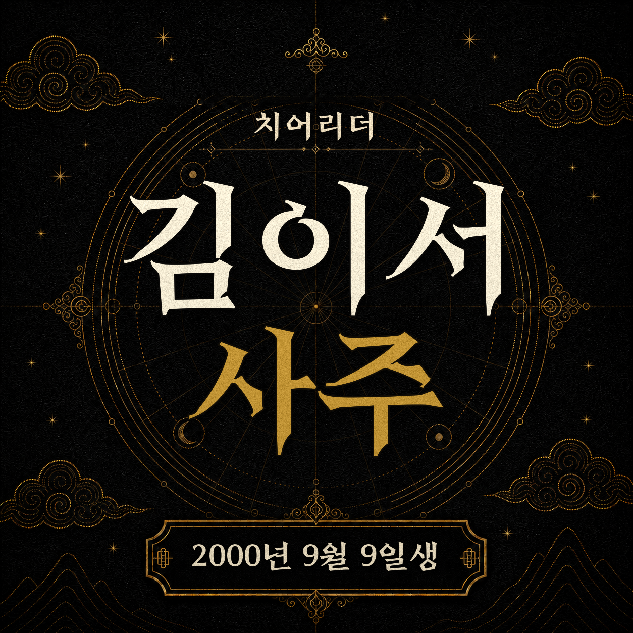 김이서 사주팔자 분석 2