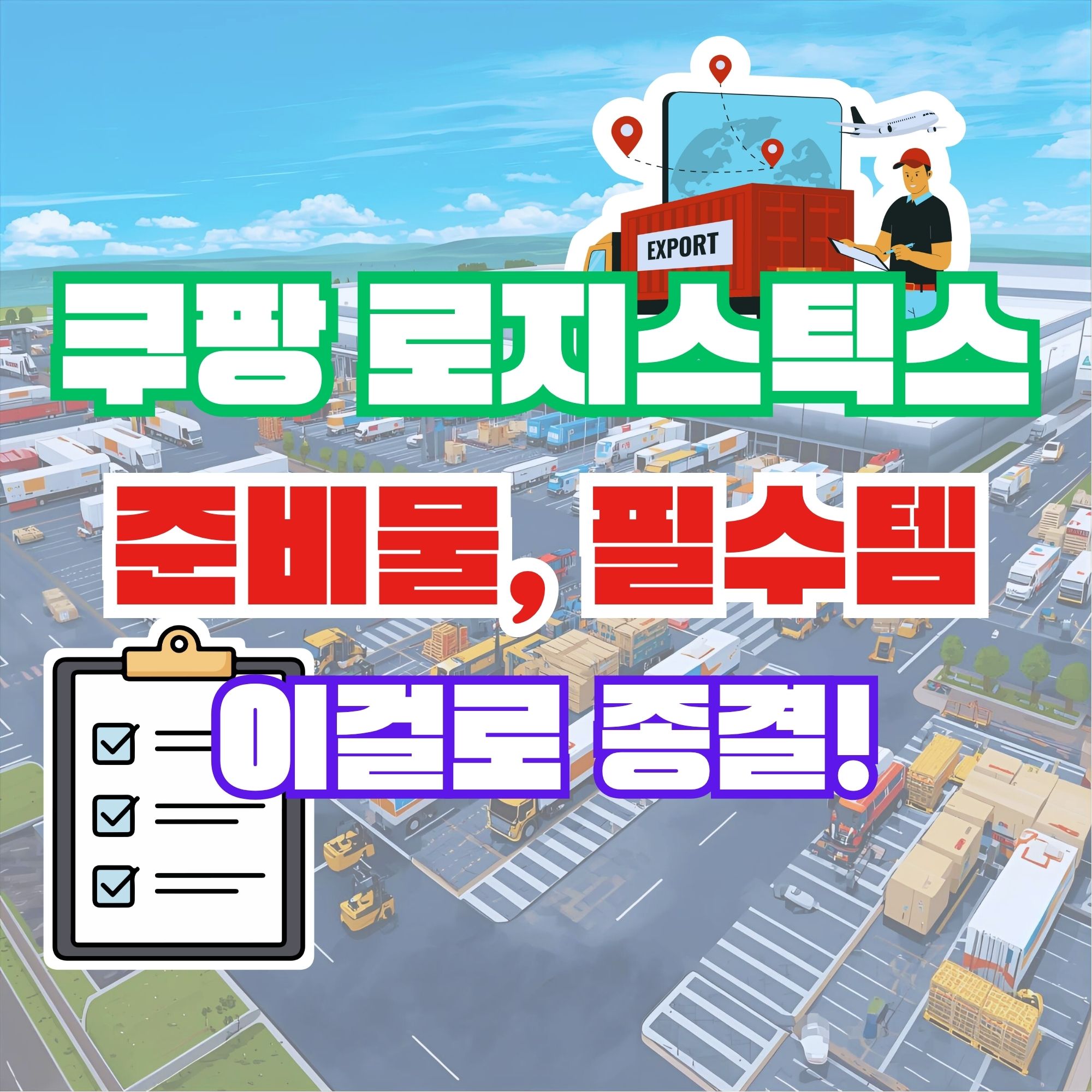 쿠팡 로지스틱스 알바 후기, 준비물, 급여, 지급일 총정리