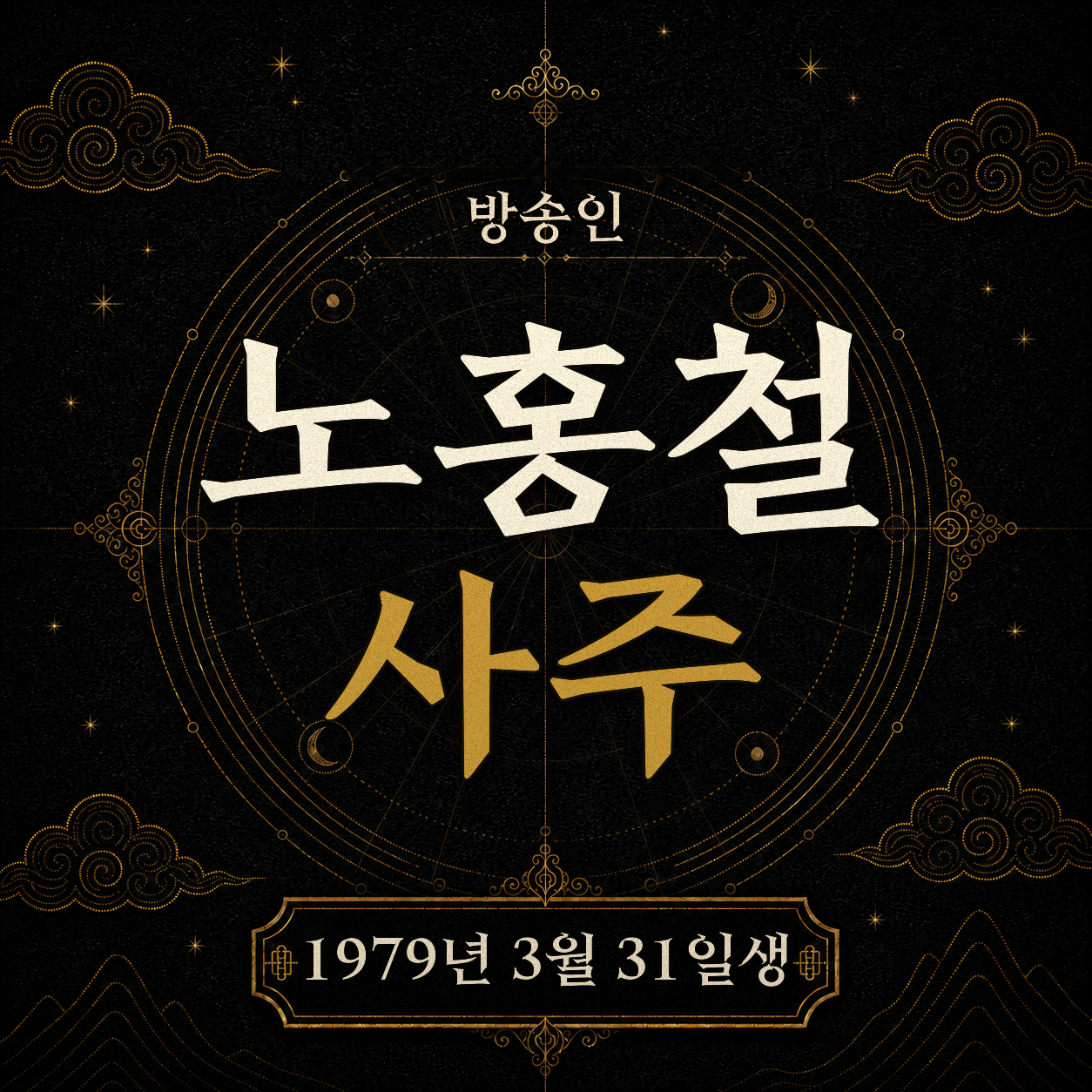 방송인 노홍철 사주팔자 분석